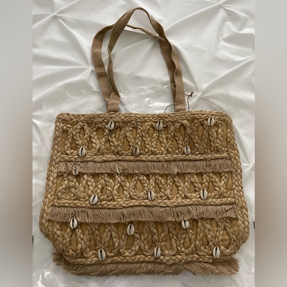 Jute Beach Tote - Picture 3 of 11
